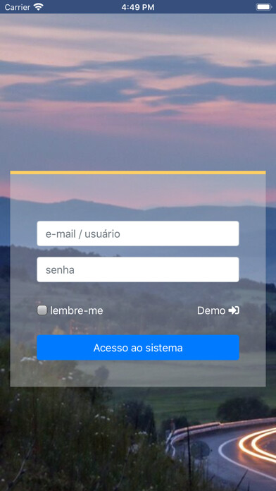 Emulate iPhone app Rastreamento Top Veicular using MyAndroid Emulate iPhone app Rastreamento Top Veicular using MyAndroid