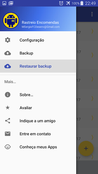 Run android online APK Rastreio de Encomendas - Fácil from MyAndroid or emulate Rastreio de Encomendas - Fácil using MyAndroid