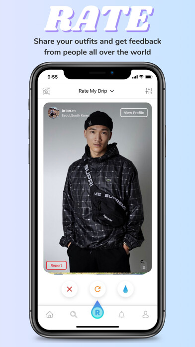 Emulate iPhone app Rate My Drip using MyAndroid Emulate iPhone app Rate My Drip using MyAndroid