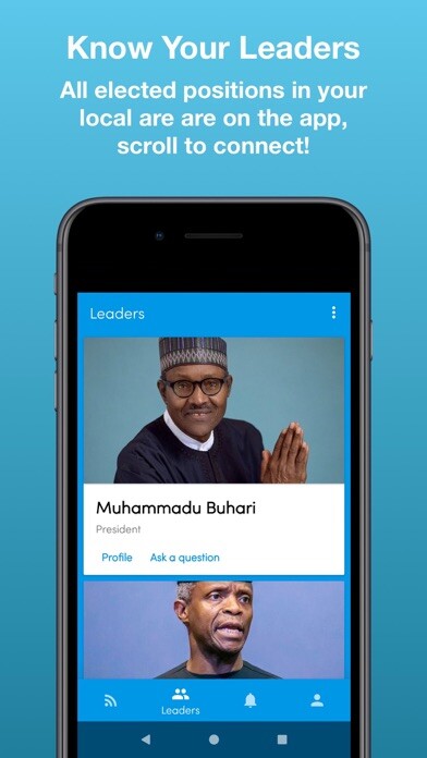 Emulate iPhone app Rate Your Leader NG using MyAndroid Emulate iPhone app Rate Your Leader NG using MyAndroid