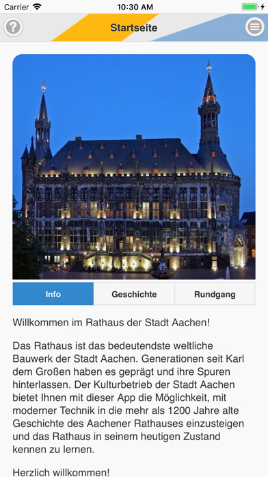 Emulate iPhone app Rathaus AC using MyAndroid Emulate iPhone app Rathaus AC using MyAndroid