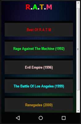 Emulate Android APK R.A.T.M Lyrics