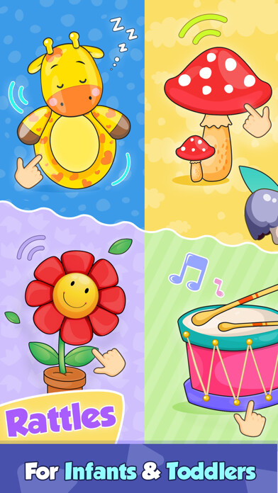 Emulate iPhone app Rattle Toys for Infants using MyAndroid Emulate iPhone app Rattle Toys for Infants using MyAndroid