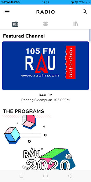 Run android online APK RAU FM from MyAndroid or emulate RAU FM using MyAndroid