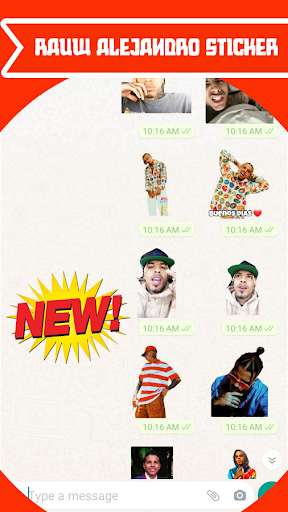 Run android online APK Rauw Alejandro Stickers for Whatsapp & Signal from MyAndroid or emulate Rauw Alejandro Stickers for Whatsapp & Signal using MyAndroid