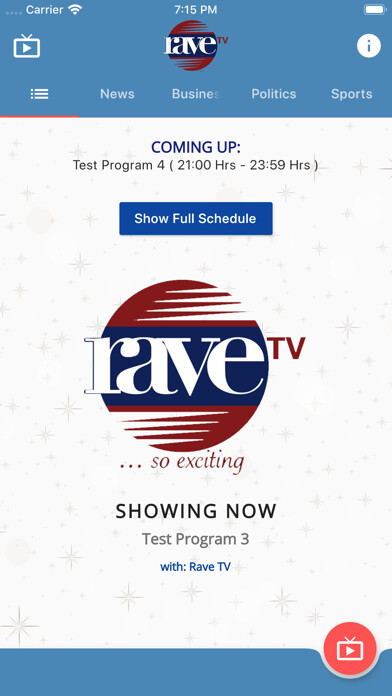 Emulate iPhone app RAVE TV using MyAndroid Emulate iPhone app RAVE TV using MyAndroid
