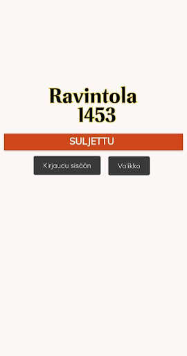 Run android online APK Ravintola 1453 from MyAndroid or emulate Ravintola 1453 using MyAndroid
