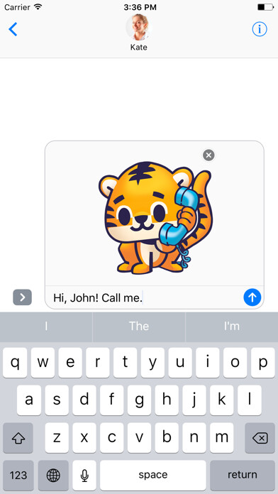 Emulate iPhone app Rawai Tiger - baby tiger stickers for kids park using MyAndroid Emulate iPhone app Rawai Tiger - baby tiger stickers for kids park using MyAndroid