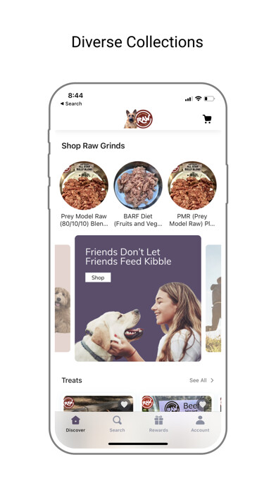 Run android online APK Raw Dog Food from MyAndroid or emulate Raw Dog Food using MyAndroid