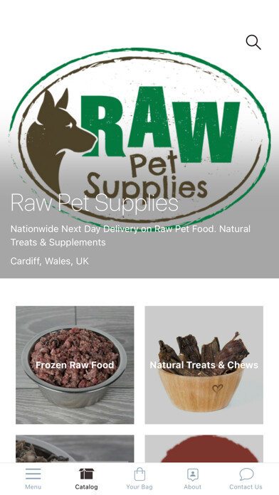 Emulate iPhone app Raw Pet Supplies using MyAndroid Emulate iPhone app Raw Pet Supplies using MyAndroid