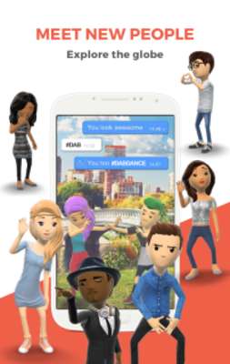 Emulate Android APK Rawr Messenger - Dab your chat