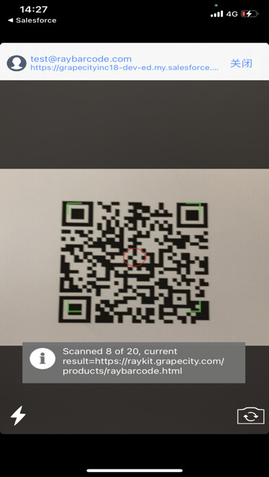 Emulate iPhone app RayBarcode Reader using MyAndroid