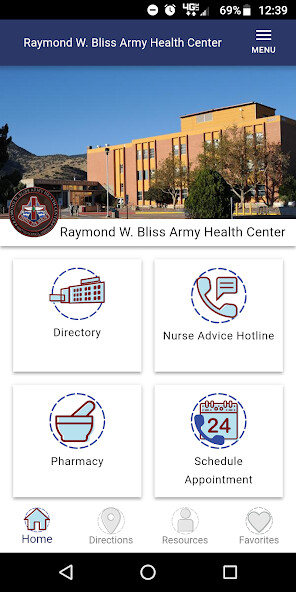 Run android online APK Raymond W. Bliss Army Health Center from MyAndroid or emulate Raymond W. Bliss Army Health Center using MyAndroid