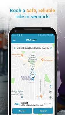 Emulate Android APK RAZICAR-Car Booking App Emulate Android APK RAZICAR-Car Booking App