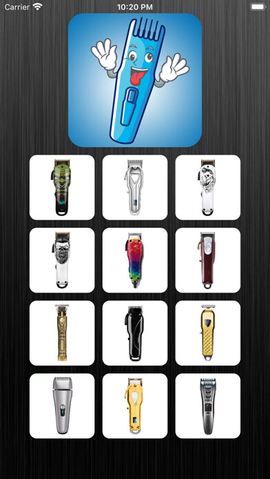 Emulate iPhone app Razor Prank - Hair Clipper using MyAndroid