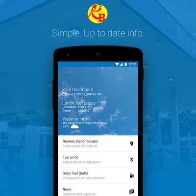 Emulate Android APK RB Enterprises Station Locator Suriname