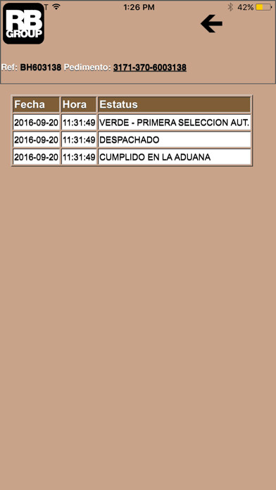 Emulate iPhone app RB MOVIL using MyAndroid