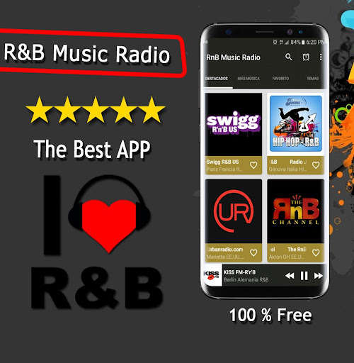 Run android online APK R&B Music Radio from MyAndroid or emulate R&B Music Radio using MyAndroid