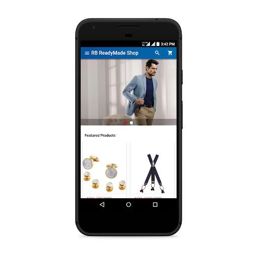 Run android online APK RB Readymade Shop from MyAndroid or emulate RB Readymade Shop using MyAndroid