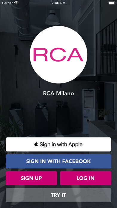 Emulate iPhone app RCA Milano using MyAndroid