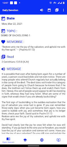 Run android online APK RCCG App : Open Heaven 2022 from MyAndroid or emulate RCCG App : Open Heaven 2022 using MyAndroid Run android online APK RCCG App : Open Heaven 2022 from MyAndroid or emulate RCCG App : Open Heaven 2022 using MyAndroid