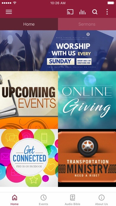 Emulate iPhone app RCCG FPC using MyAndroid Emulate iPhone app RCCG FPC using MyAndroid
