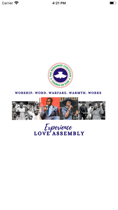 Emulate iPhone app RCCG Love Assembly using MyAndroid