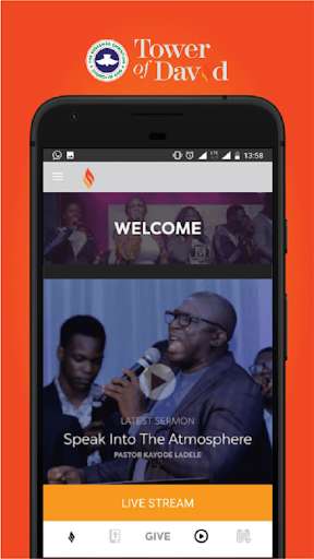 Run android online APK RCCG Tower Of David App from MyAndroid or emulate RCCG Tower Of David App using MyAndroid
