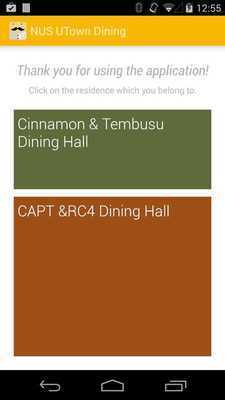 Emulate Android APK RC Dining @ UTown Emulate Android APK RC Dining @ UTown