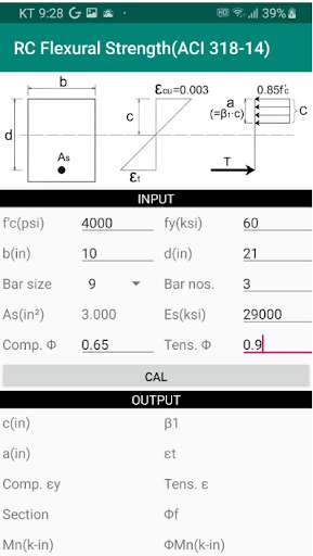Run android online APK RC Flexural Strength(ACI 318-14) from MyAndroid or emulate RC Flexural Strength(ACI 318-14) using MyAndroid Run android online APK RC Flexural Strength(ACI 318-14) from MyAndroid or emulate RC Flexural Strength(ACI 318-14) using MyAndroid