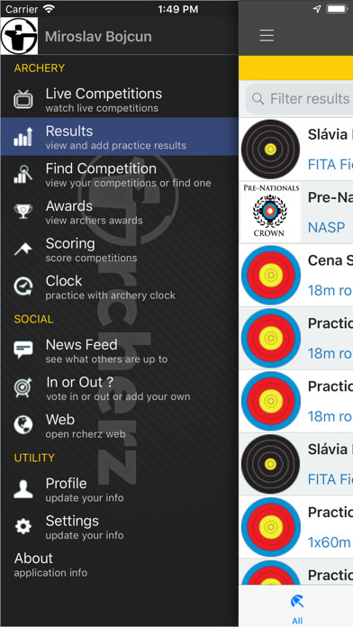 Emulate iPhone app Rcherz.com using MyAndroid