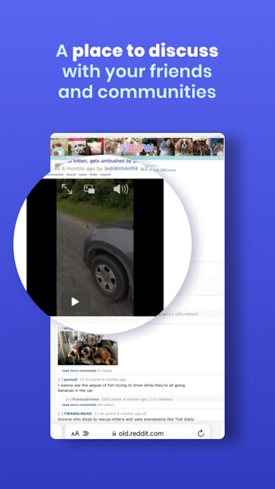 Emulate iPhone app r/classic for reddit using MyAndroid
