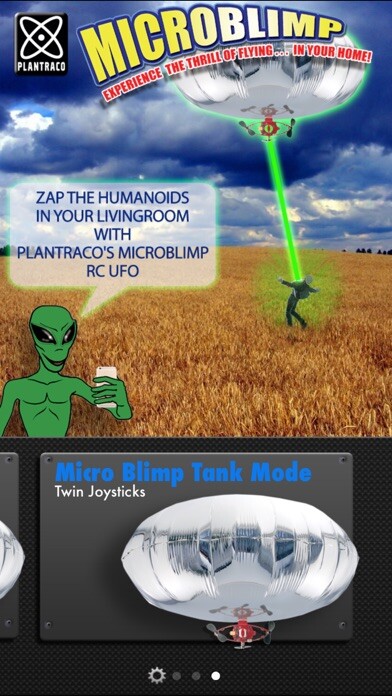 Emulate iPhone app RC Microblimp Controller BLE using MyAndroid