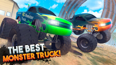 Emulate iPhone app RC Monster Truck Offroad Sim using MyAndroid