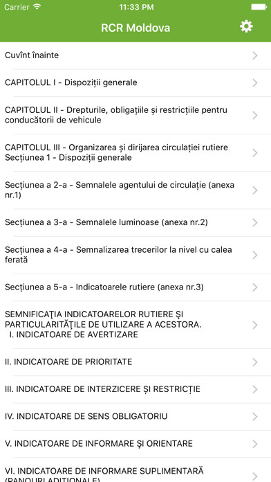Emulate iPhone app RCR Moldova using MyAndroid