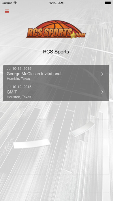 Emulate iPhone app RCS Sports using MyAndroid
