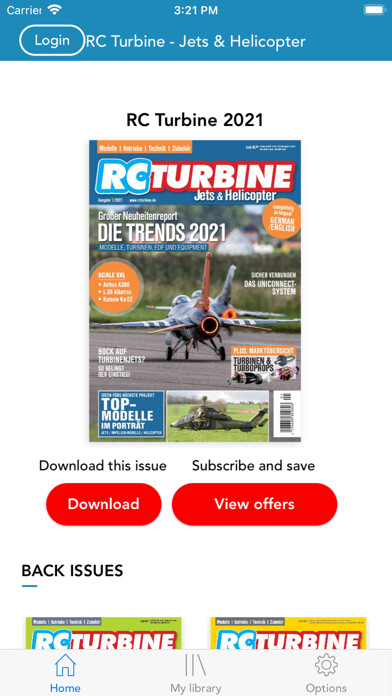Emulate iPhone app RC TURBINE using MyAndroid