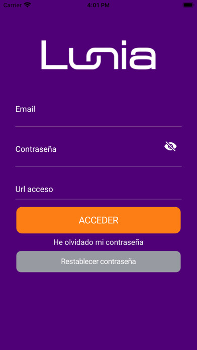 Emulate iPhone app Órdenes de trabajo Lunia using MyAndroid Emulate iPhone app Órdenes de trabajo Lunia using MyAndroid