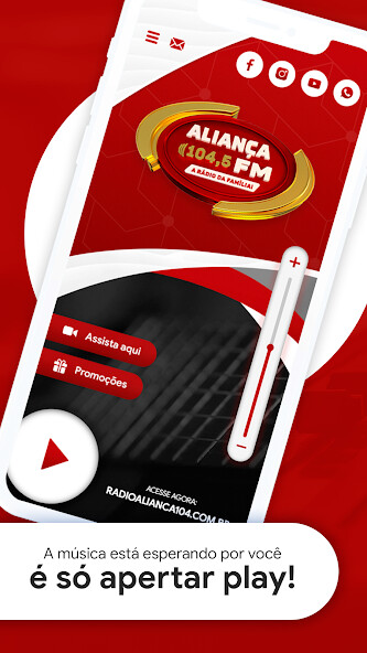 Run android online APK RÁDIO ALIANÇA 104,5 FM from MyAndroid or emulate RÁDIO ALIANÇA 104,5 FM using MyAndroid Run android online APK RÁDIO ALIANÇA 104,5 FM from MyAndroid or emulate RÁDIO ALIANÇA 104,5 FM using MyAndroid