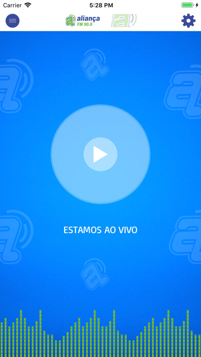 Emulate iPhone app Rádio Aliança FM 90.9 using MyAndroid Emulate iPhone app Rádio Aliança FM 90.9 using MyAndroid
