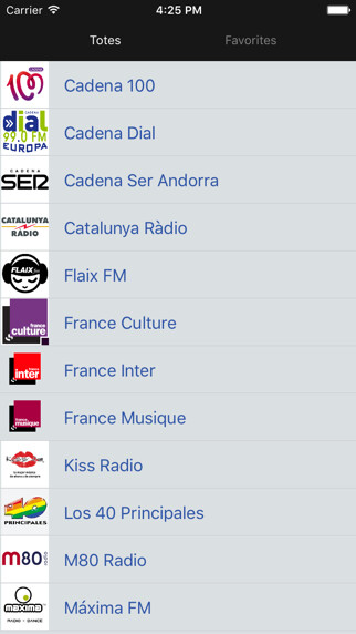 Emulate iPhone app Ràdio Andorra using MyAndroid Emulate iPhone app Ràdio Andorra using MyAndroid
