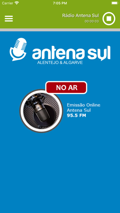 Emulate iPhone app Rádio Antena Sul using MyAndroid Emulate iPhone app Rádio Antena Sul using MyAndroid