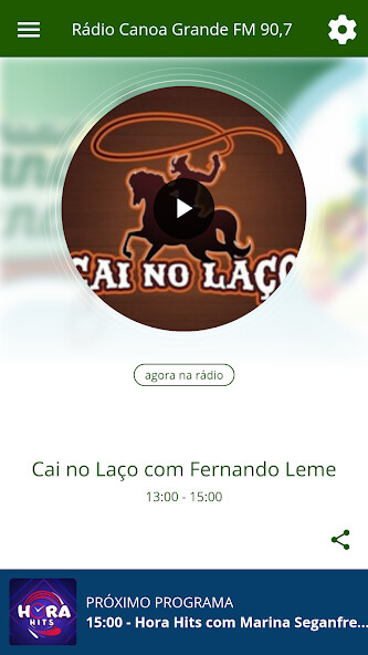 Run android online APK Rádio Canoa Grande FM 90,7 from MyAndroid or emulate Rádio Canoa Grande FM 90,7 using MyAndroid Run android online APK Rádio Canoa Grande FM 90,7 from MyAndroid or emulate Rádio Canoa Grande FM 90,7 using MyAndroid