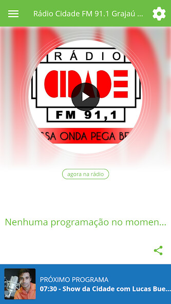 Run android online APK Rádio Cidade FM 91.1 Grajaú MA from MyAndroid or emulate Rádio Cidade FM 91.1 Grajaú MA using MyAndroid Run android online APK Rádio Cidade FM 91.1 Grajaú MA from MyAndroid or emulate Rádio Cidade FM 91.1 Grajaú MA using MyAndroid
