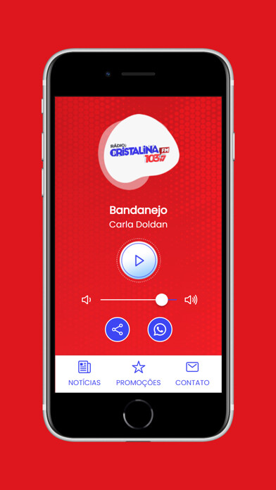 Emulate iPhone app Rádio Cristalina using MyAndroid Emulate iPhone app Rádio Cristalina using MyAndroid