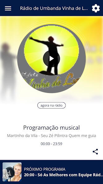 Run android online APK Rádio de Umbanda Vinha de Luz from MyAndroid or emulate Rádio de Umbanda Vinha de Luz using MyAndroid Run android online APK Rádio de Umbanda Vinha de Luz from MyAndroid or emulate Rádio de Umbanda Vinha de Luz using MyAndroid