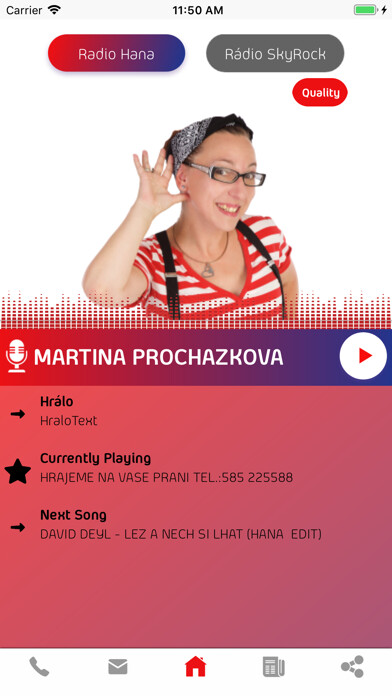 Emulate iPhone app Rádio Haná using MyAndroid Emulate iPhone app Rádio Haná using MyAndroid