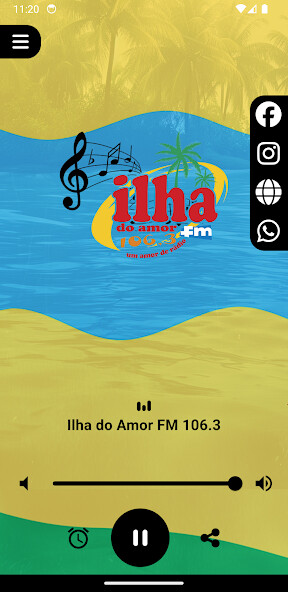 Run android online APK Rádio Ilha do Amor FM 106.3 from MyAndroid or emulate Rádio Ilha do Amor FM 106.3 using MyAndroid