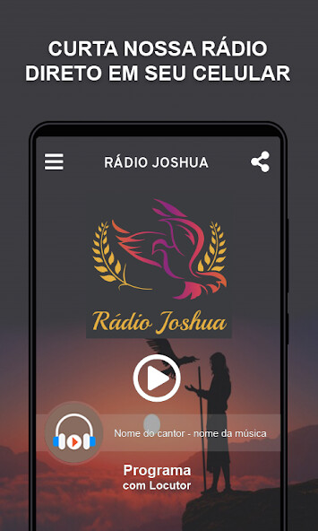 Run android online APK RÁDIO JOSHUA from MyAndroid or emulate RÁDIO JOSHUA using MyAndroid