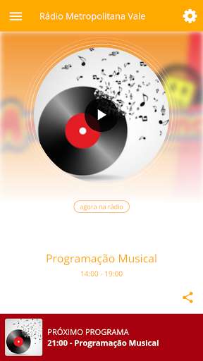 Run android online APK Rádio Metropolitana Vale from MyAndroid or emulate Rádio Metropolitana Vale using MyAndroid